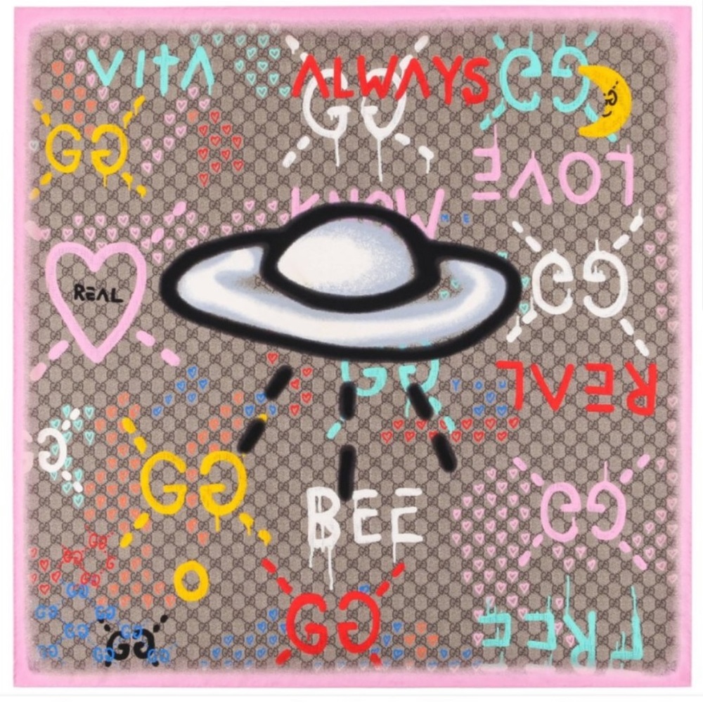 Gucci Pink and Brown Scarf - Picture 2 of 12